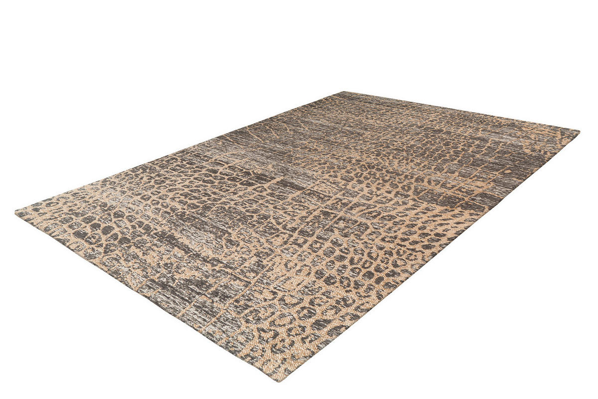 KOBEREC TKANÝ NA PLOCHO, 120/170 cm, béžová - béžová, Konvenční, textil (120/170cm)