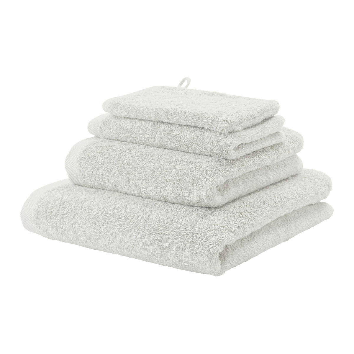 HANDTUCH London Hellgrau  - Hellgrau, Basics, Textil (55/100cm) - Aquanova