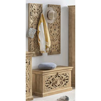 GARDEROBE 3-teilig  in 80/149/40 cm  - Naturfarben, Design, Holz (80/149/40cm) - MID.YOU