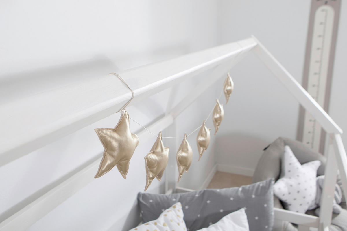 HAUSBETT 80/160 cm Weiss  - Weiss, Modern, Holz (80/160cm) - MID.YOU