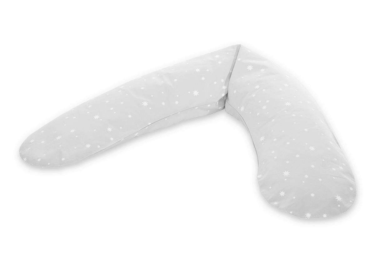 STILLKISSEN Dodo   - Hellgrau/Weiß, KONVENTIONELL, Textil (170/34cm) - Theraline
