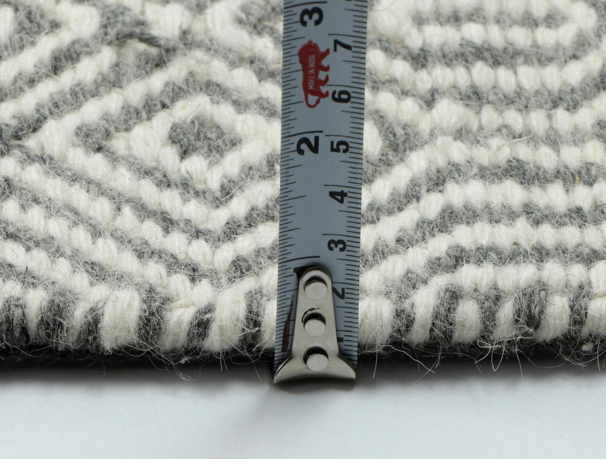 WOLLTEPPICH 190/290 cm Grau  - Grau, Basics, Textil (190/290cm)