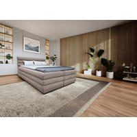BOXBETT 180/200 cm  in Beige  - Beige, MODERN, Textil (180/200cm) - Livetastic