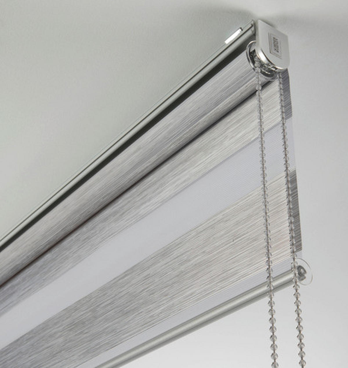 DOPPELROLLO  blickdicht  80/210 cm    - Anthrazit, Basics, Textil (80/210cm) - Schöner Wohnen