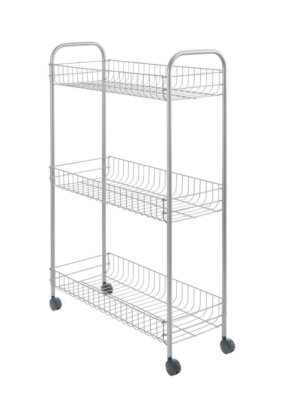 KONYHAI RENDSZEREZŐ SZETT - szürke, Basics, fém (56/83/23cm) - Metaltex