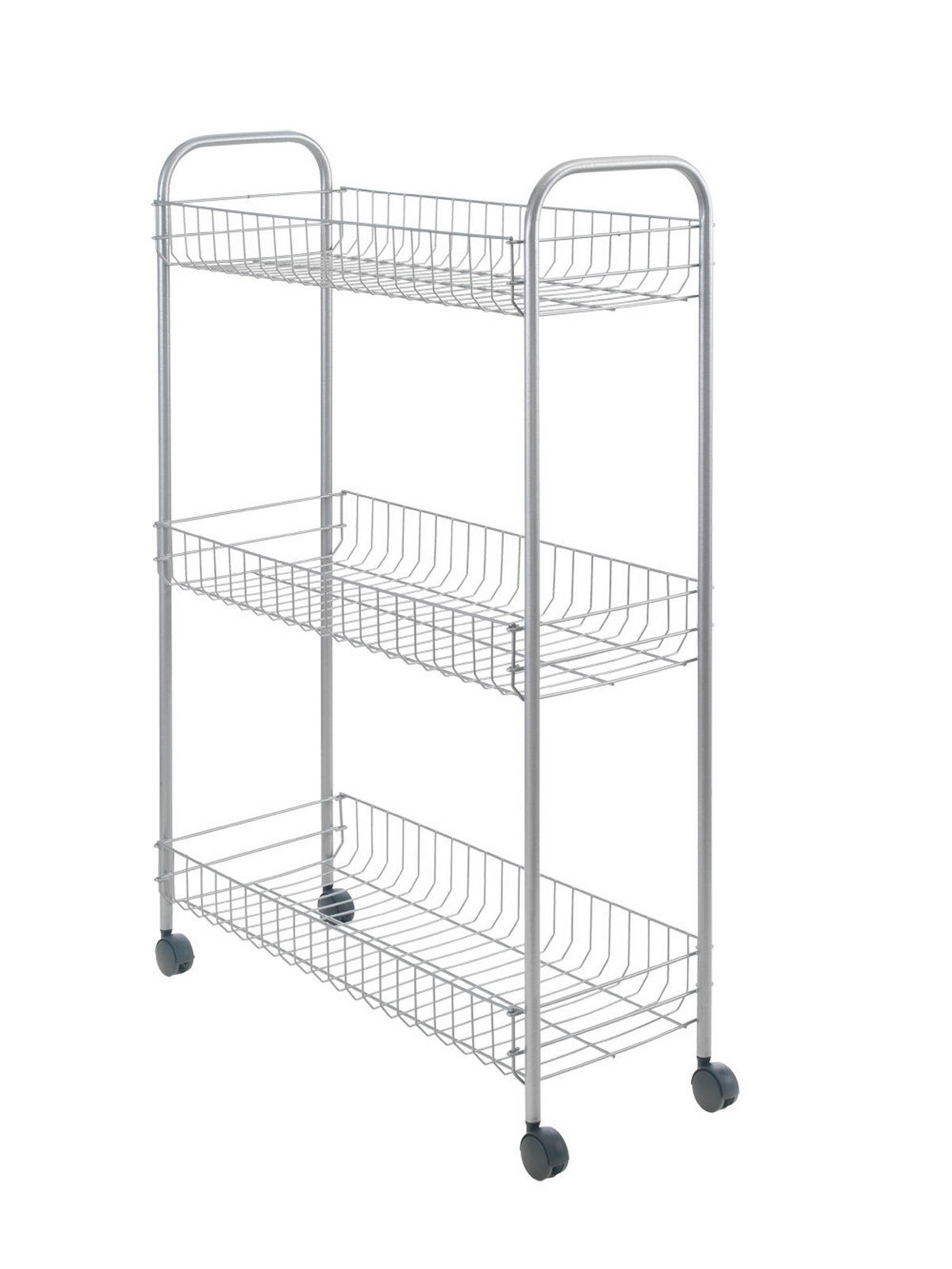 KONYHAI RENDSZEREZŐ SZETT - szürke, Basics, fém (56/83/23cm) - Metaltex