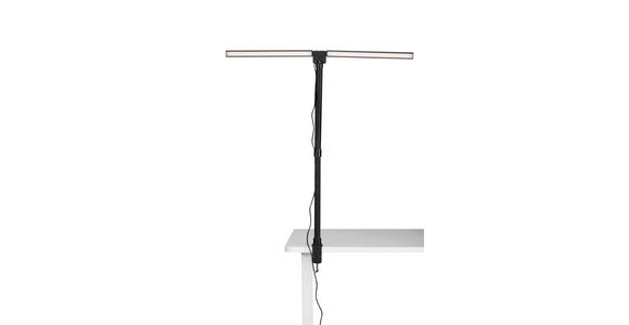LED-KLEMMLEUCHTE 80/35/71,5 cm   - Schwarz, Basics, Kunststoff/Metall (80/35/71,5cm) - Novel