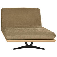 OTOMAN, drevo, textil, 114/92/165-218 cm - čierna/zelená, Design, kov/drevo (114/92/165-218cm) - Dieter Knoll