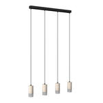 LED-HÄNGELEUCHTE 86/8/150 cm  - Pinienfarben, Design, Kunststoff/Stein (86/8/150cm) - Dieter Knoll