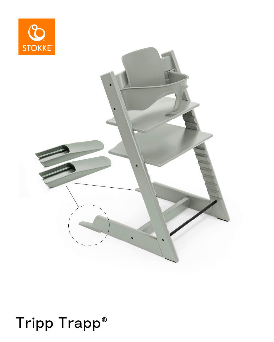 HOCHSTUHLBÜGEL Tripp Trapp Baby Set²  - Grün, Basics, Kunststoff (43/19/22cm) - Stokke