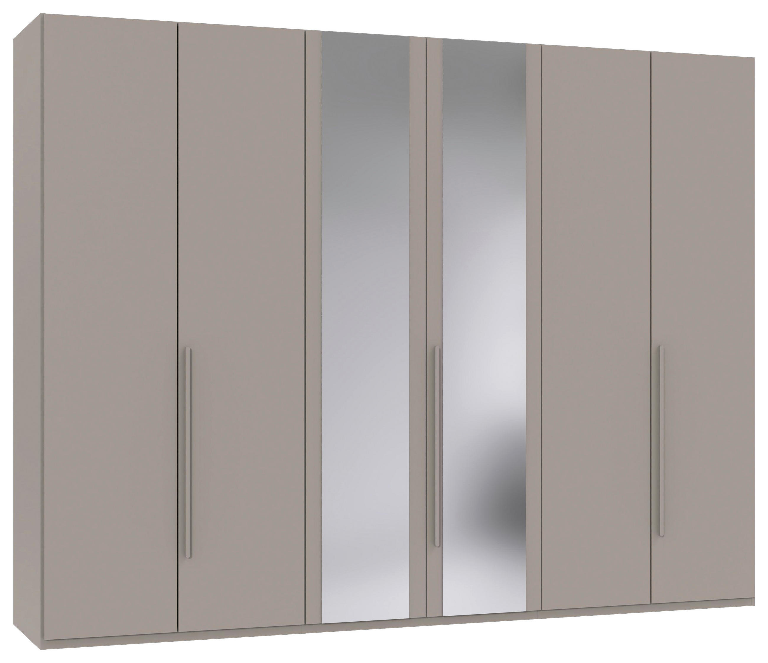 DREHTÜRENSCHRANK in Sahara  - Sahara, MODERN, Glas/Holzwerkstoff (270/208/58cm) - Chameo