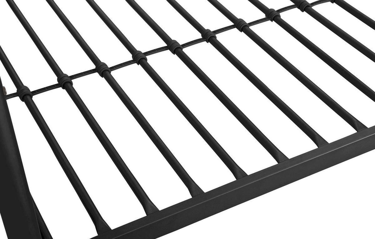 HOCHBETT 97/208 cm  - Schwarz, Design, Metall (97/208cm) - MID.YOU