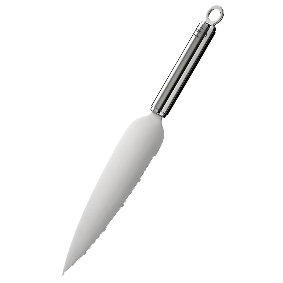 TORTENMESSER - Edelstahlfarben, Basics, Metall (29,5cm) - Rösle