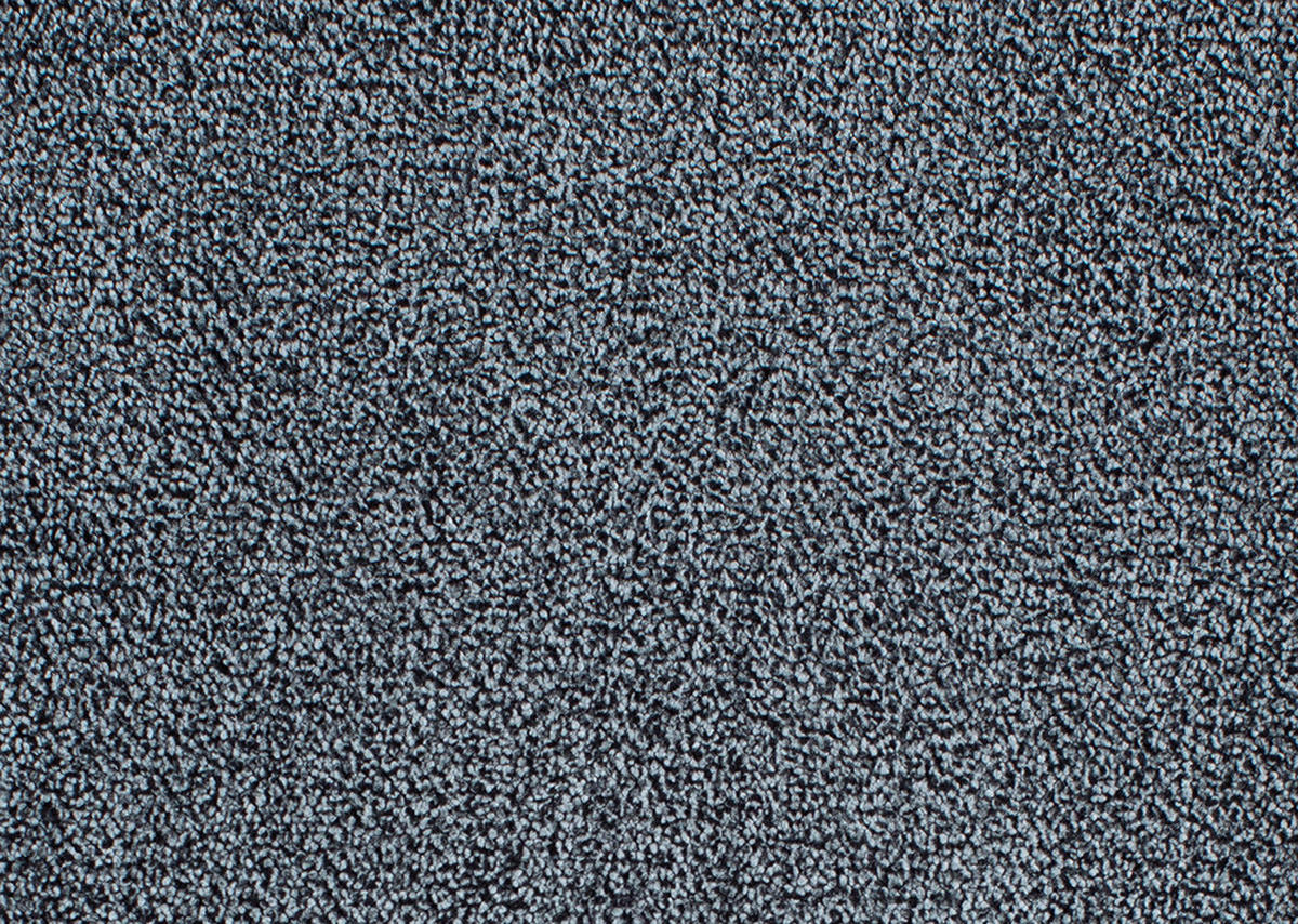 WOHNLANDSCHAFT in Chenille Dunkelblau  - Alufarben/Dunkelblau, Design, Textil/Metall (265/333/170cm) - Dieter Knoll
