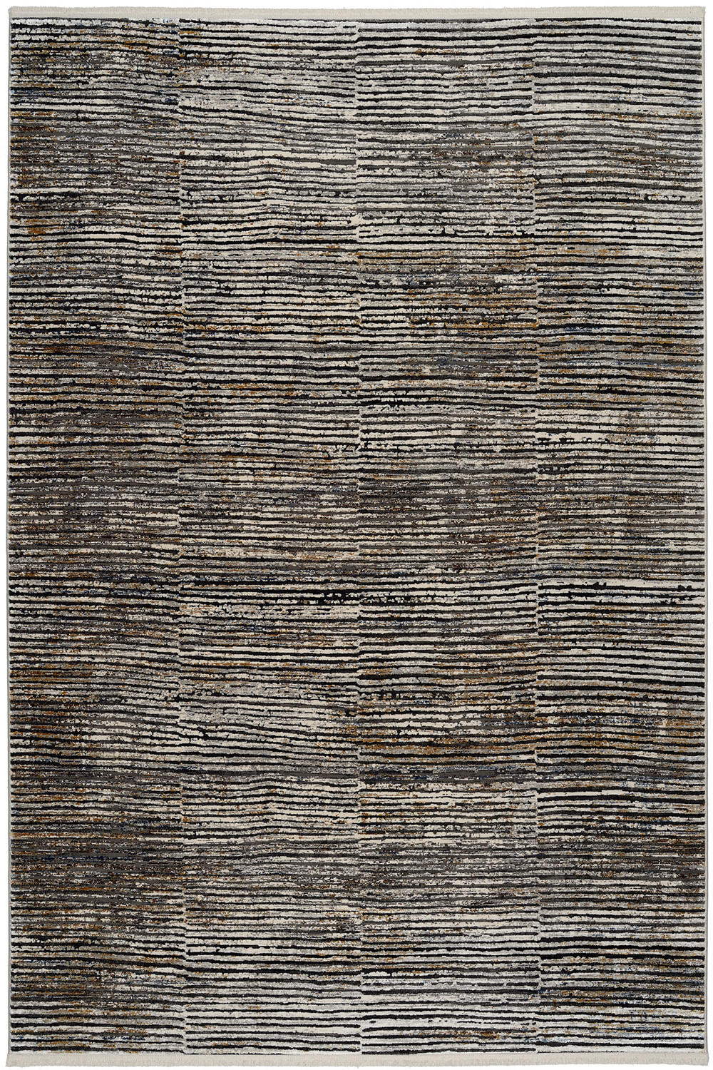 Musterring Webteppich Schwarz, Beige 240x300 cm