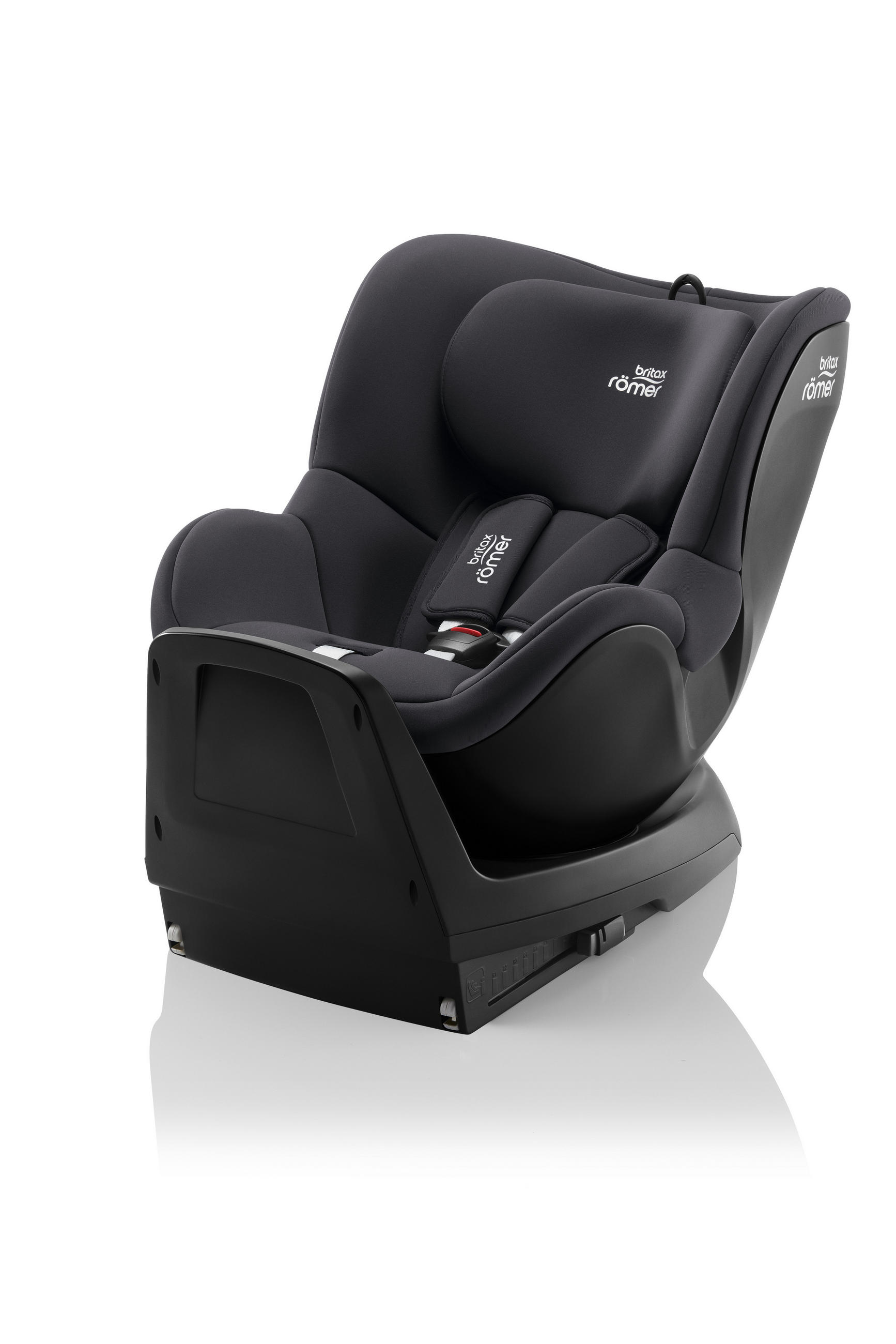 REBOARDER-KINDERSITZ Dualfix M Plus  - Dunkelgrau, Basics, Kunststoff/Textil (44/55/74cm) - Britax Römer