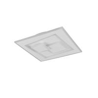 LED-DECKENLEUCHTE 35,5/35,5/6 cm  - Weiß, Design, Kunststoff/Metall (35,5/35,5/6cm) - Novel