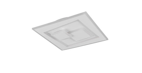 LED-DECKENLEUCHTE 35,5/35,5/6 cm  - Weiß, Design, Kunststoff/Metall (35,5/35,5/6cm) - Novel