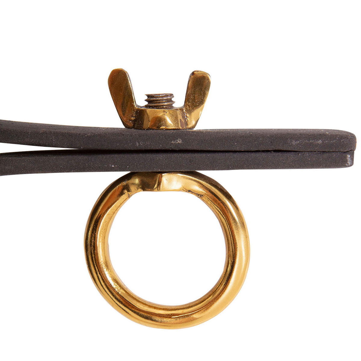 WANDSPIEGEL 46/61/4 cm    in rund  - Schwarz, Trend, Glas/Metall (46/61/4cm)