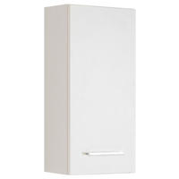 HÄNGESCHRANK 30/64/20 cm  - Chromfarben/Weiss, Modern, Holzwerkstoff/Metall (30/64/20cm) - Held