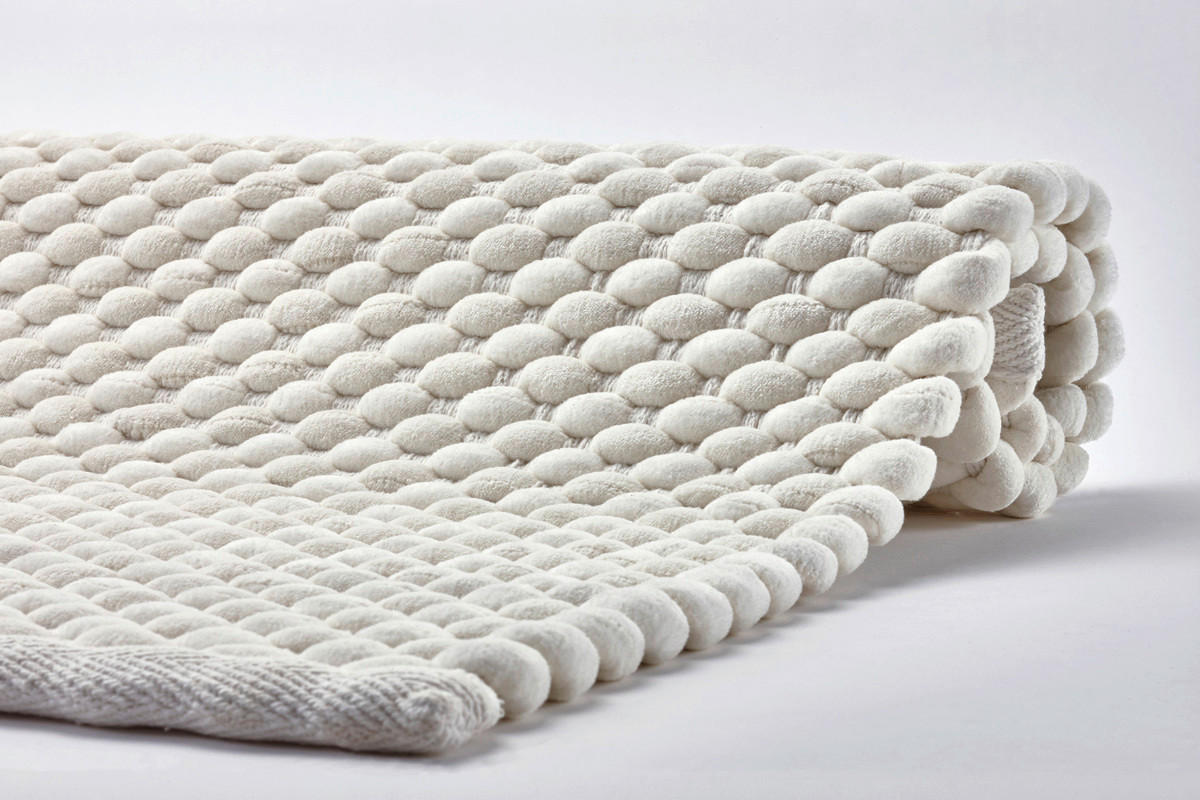 BADTEPPICH Ecru 70/120 cm  - Ecru, Basics, Textil (70/120cm) - Aquanova