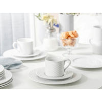 KAFFEESERVICE POLO 18-teilig  - Weiß, Basics, Keramik (34/18,5/34cm) - Creatable