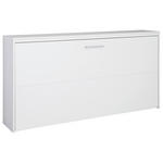 KLAPPBETT 90/200 cm Weiß  - Dunkelgrau/Weiß, Design, Holz/Metall (90/200cm) - Xora