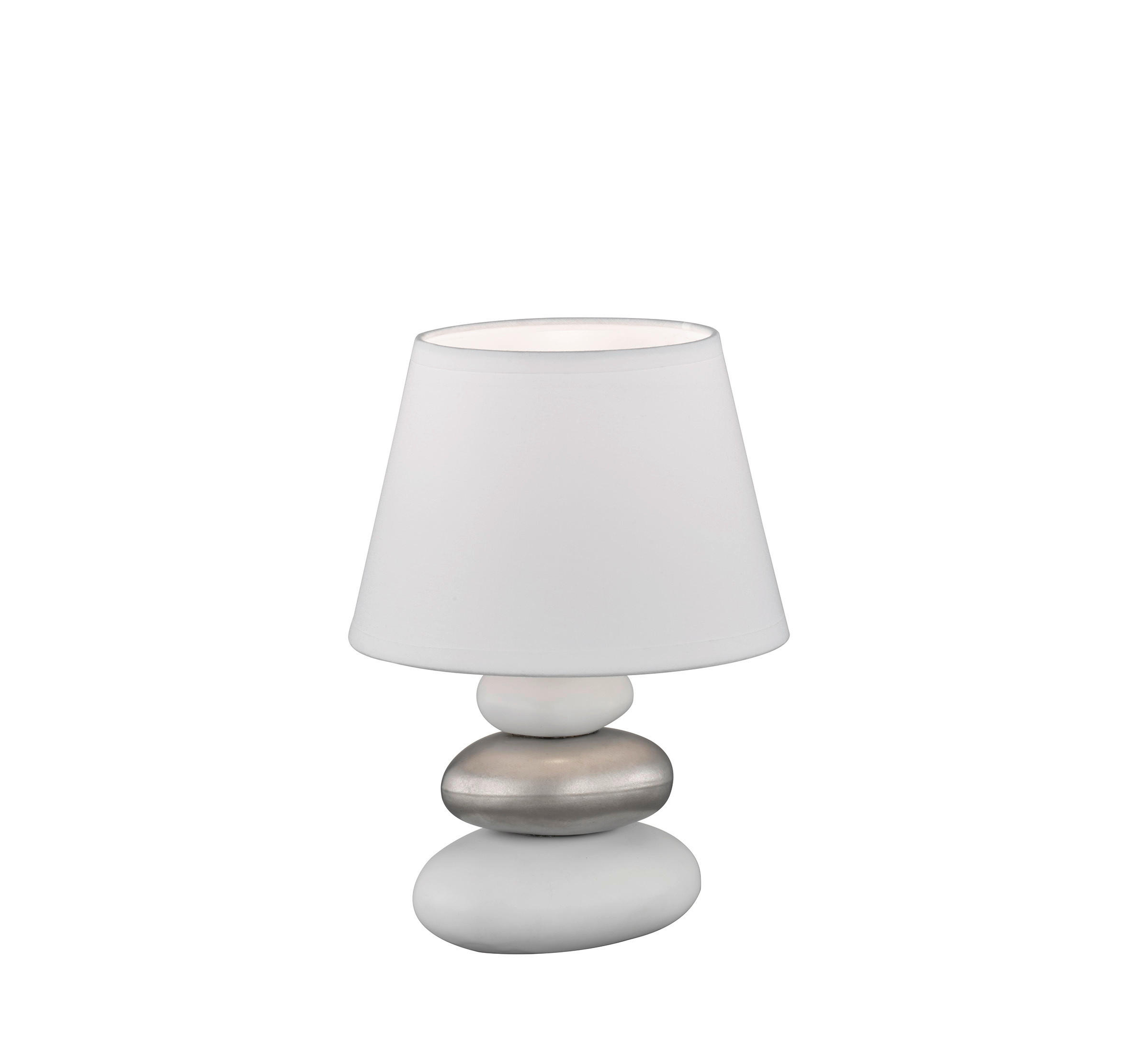 Fischer & Honsel STOLNÍ LAMPA, E14, 17/24 cm - bílá