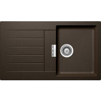 SPÜLE SIGD100UBRO  - Bronzefarben, Basics, Stein (86/50cm) - Schock