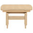 COUCHTISCH Ahorn furniert Ahornfarben - Ahornfarben, KONVENTIONELL, Metall (90(130,5/65/56-75cm) - Venda
