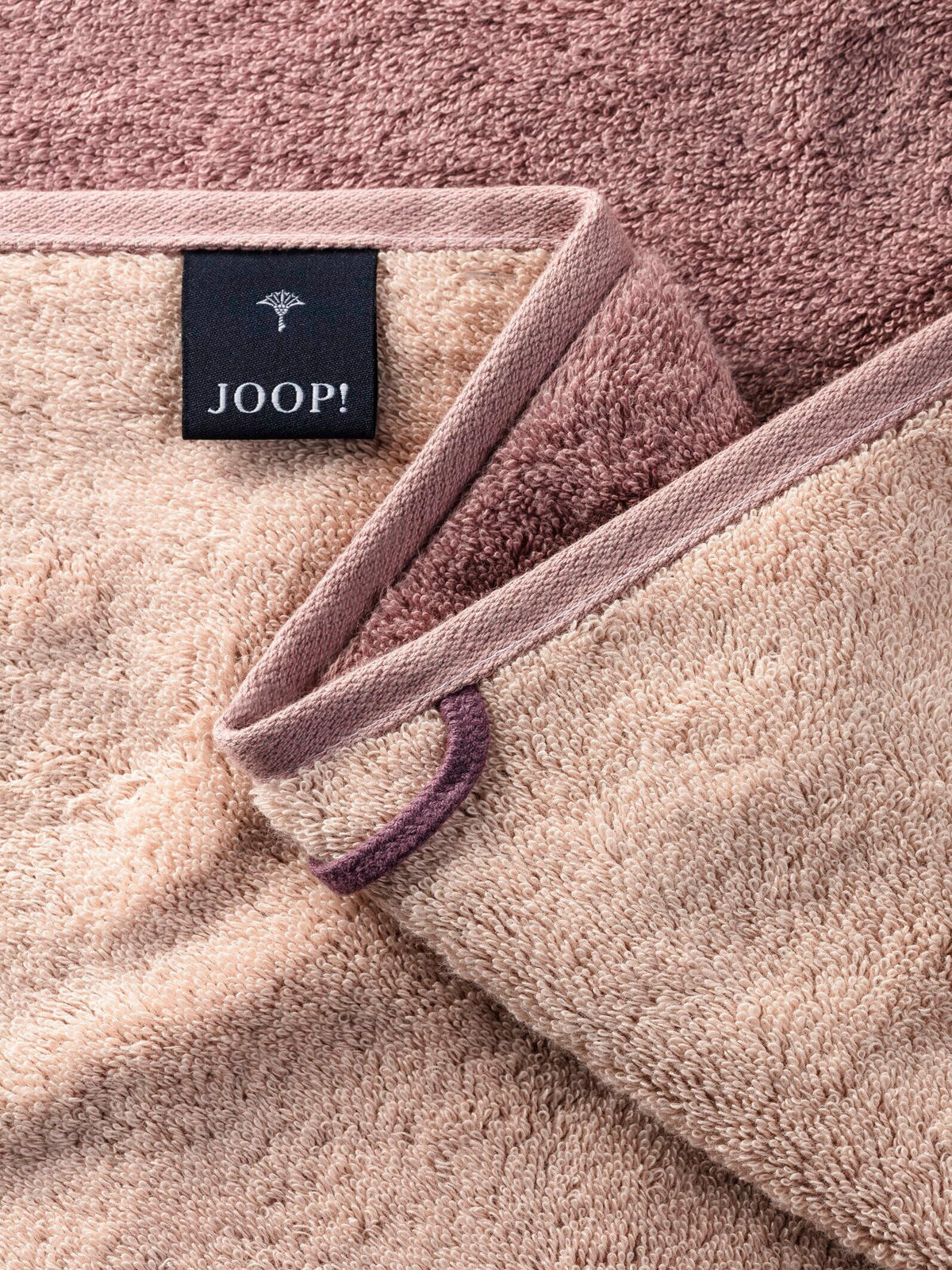 SEIFTUCHSET 30/30 cm JOOP! CLASSIC Rosa 3-teilig  - Rosa, Basics, Textil (30/30cm) - Joop! Living