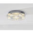 LED-DECKENLEUCHTE - Chromfarben, Design, Glas/Metall (30/7,5cm) - Novel