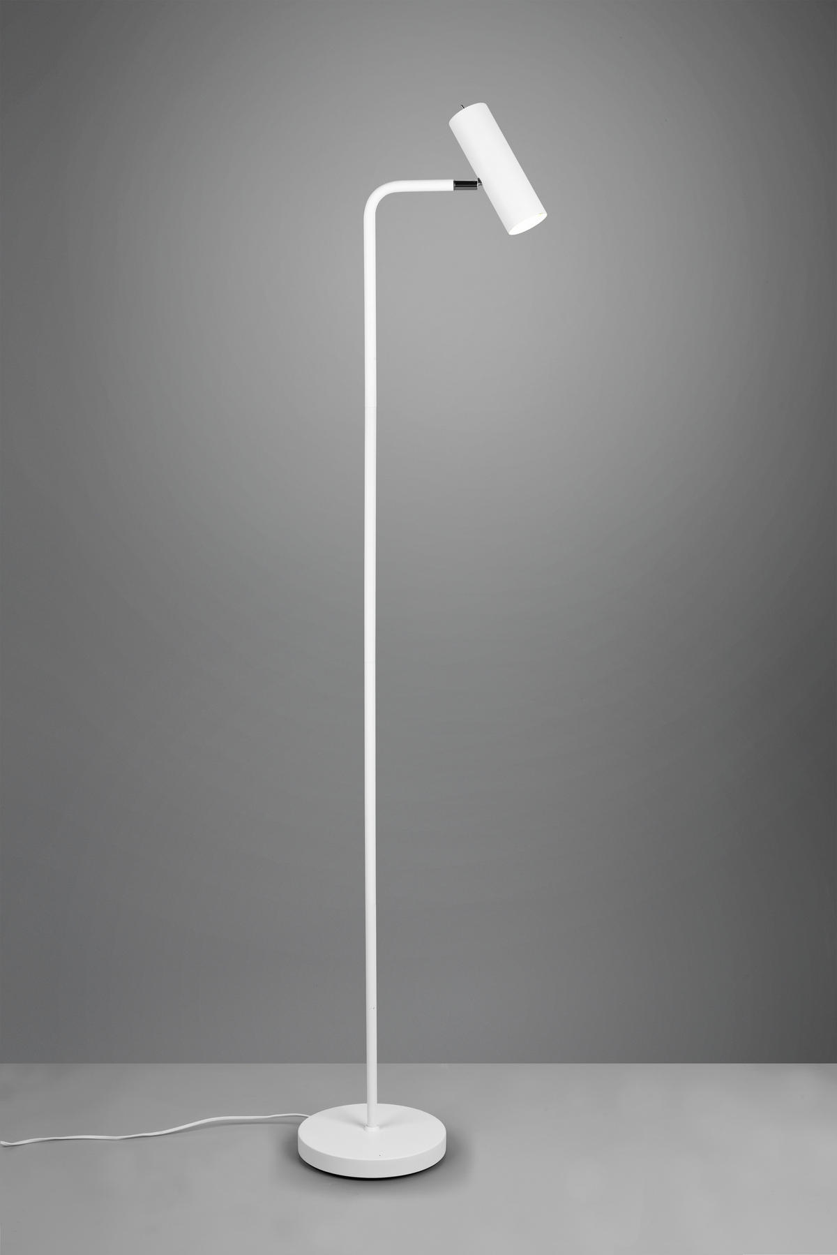 GOLVLAMPA Marley 23/151 cm    - vit, Basics, metall (23/151cm) - Trio Leuchten