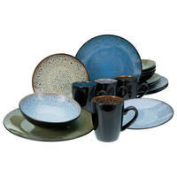 KOMBINOVANÁ SOUPRAVA, 16dílné, kamenina - vícebarevná, Lifestyle, keramika (40/26/31cm) - Creatable