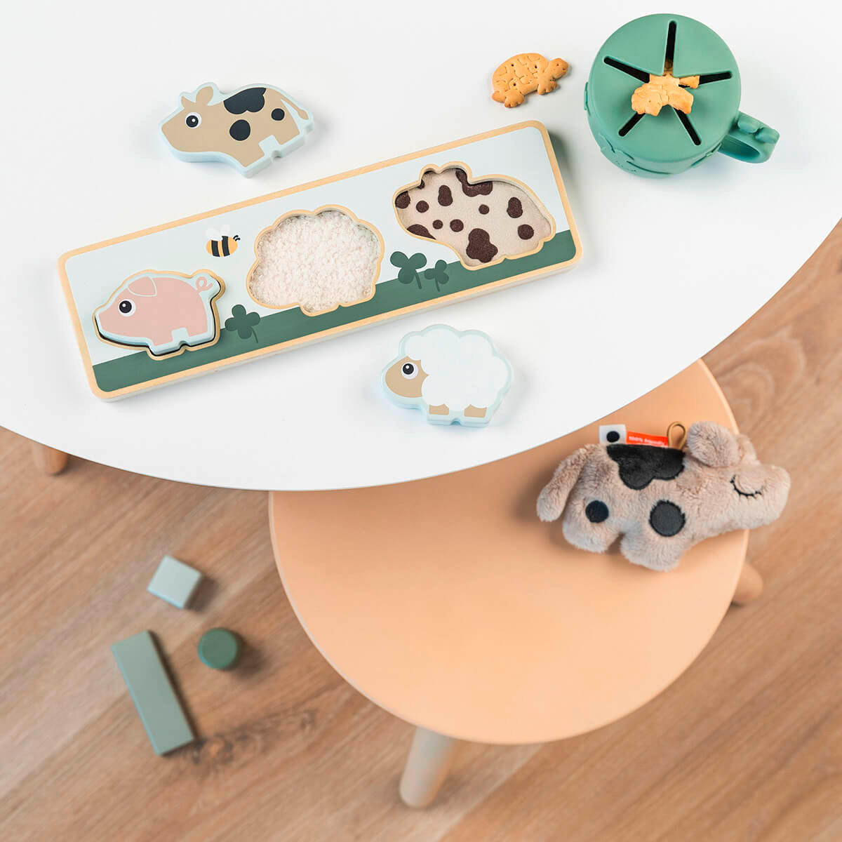 PUZZLE - Multicolor, Basics, Holzwerkstoff/Textil (28,0/8,5/2,0cm)