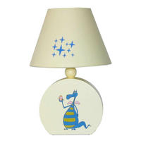 KINDERTISCHLEUCHTE 17/17/20 cm   - Gelb, Basics, Holzwerkstoff/Textil (17/17/20cm)