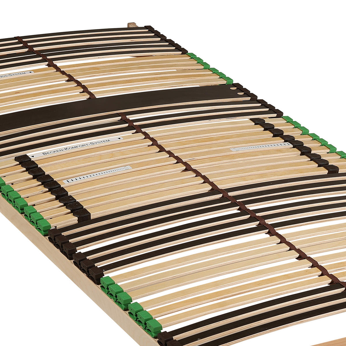 LATTENROST 80/200 cm  - Naturfarben/Braun, Basics, Holz/Kunststoff (80/200cm) - Bio:Vio