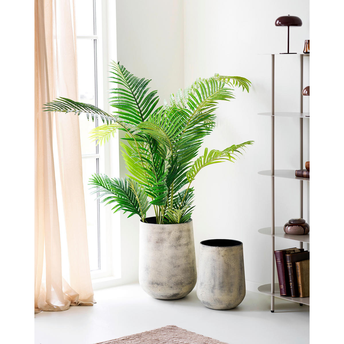 BODENVASE Hou Decorative Pot 38,50 cm  - Greige, Basics, Metall (30/35/38,5/48cm)