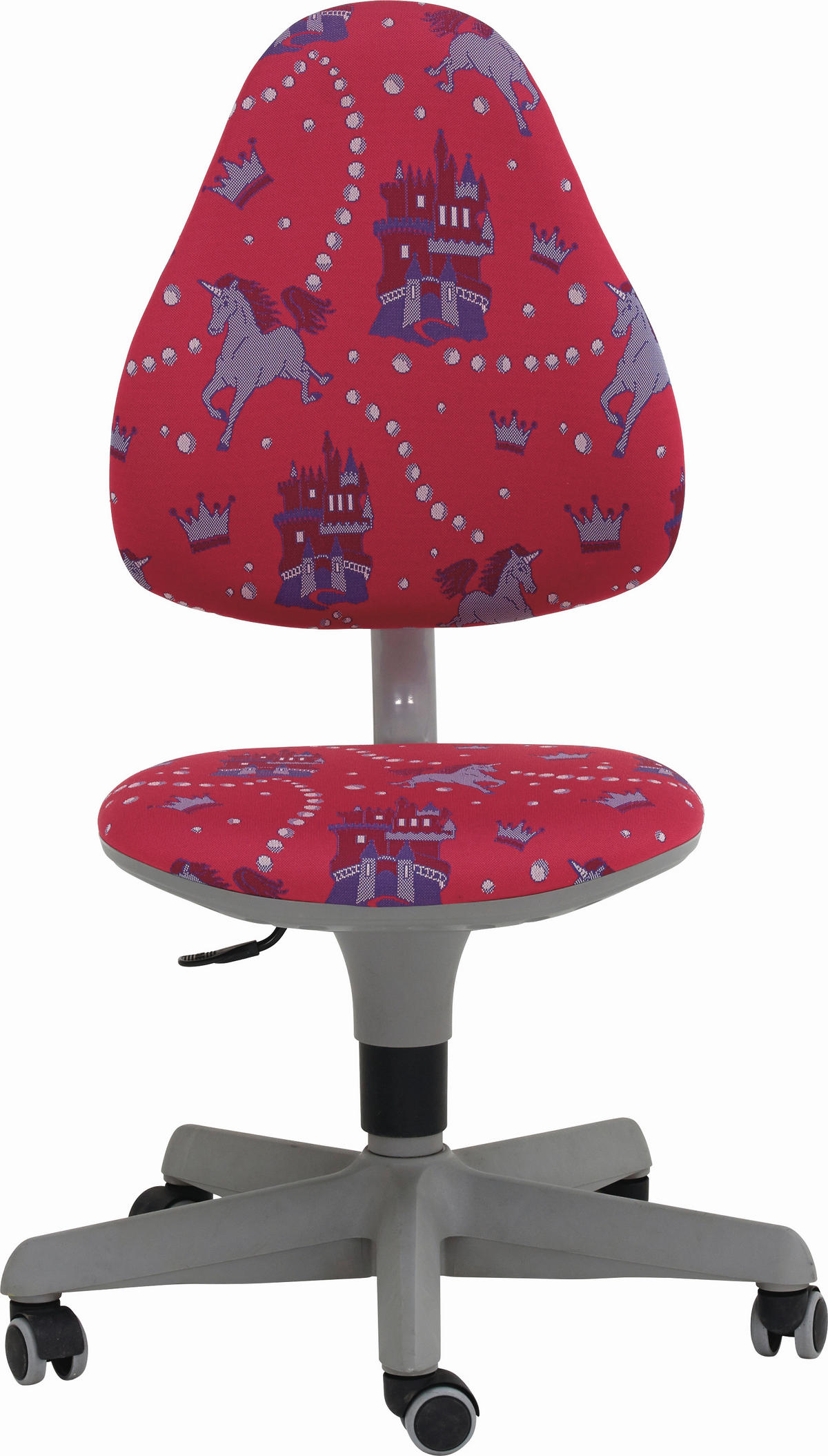 JUGENDDREHSTUHL  in Netzbespannung Blau, Lila, Pink  - Blau/Pink, Basics, Kunststoff/Textil (63/86-102/53cm) - Paidi