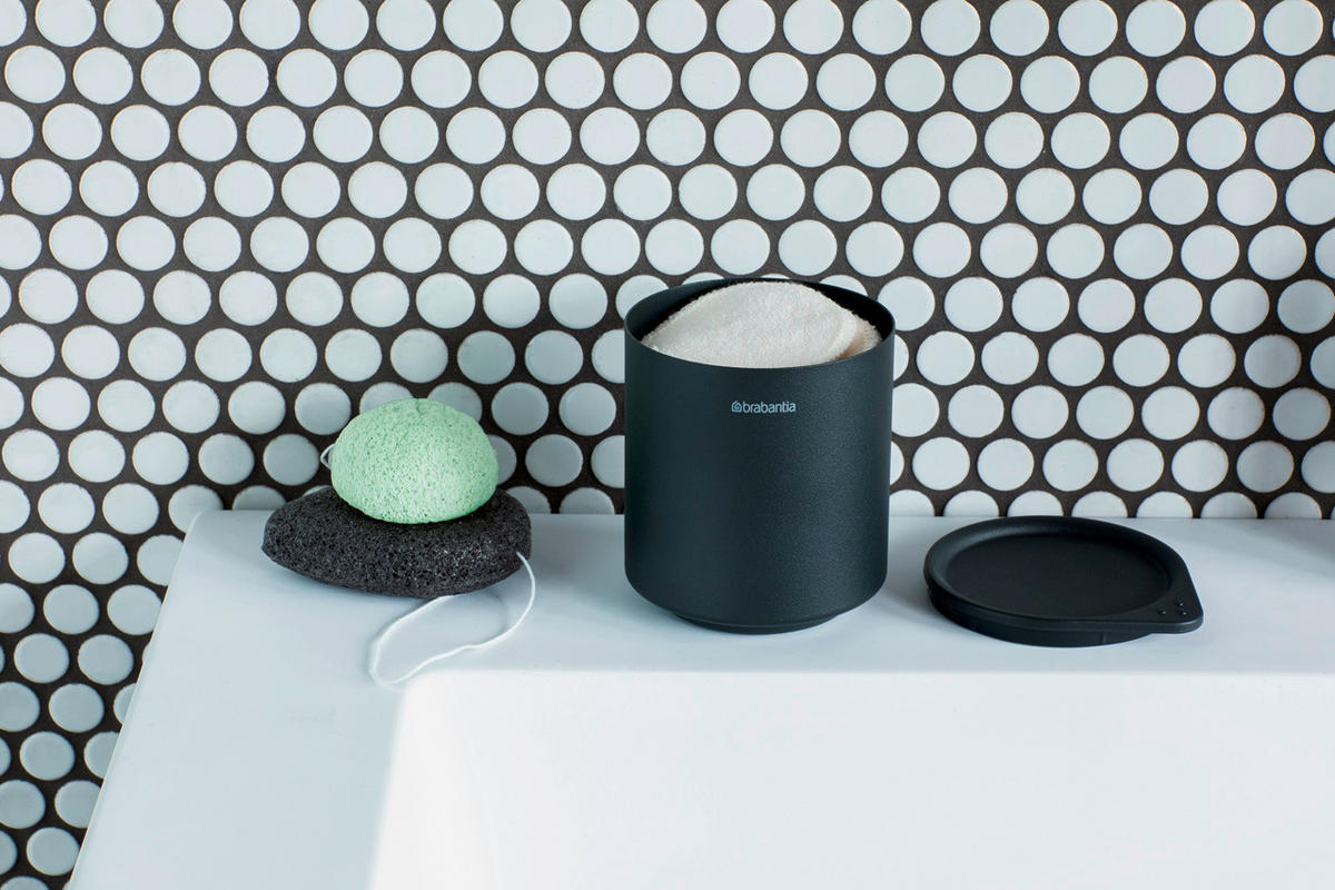 BECHER MINDSET    - Grau, Basics, Kunststoff/Metall (8.1/9.5/8.1cm) - Brabantia