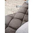 ECKSOFA Grau Flachgewebe  - Schwarz/Grau, MODERN, Kunststoff/Textil (275/235cm) - Landscape