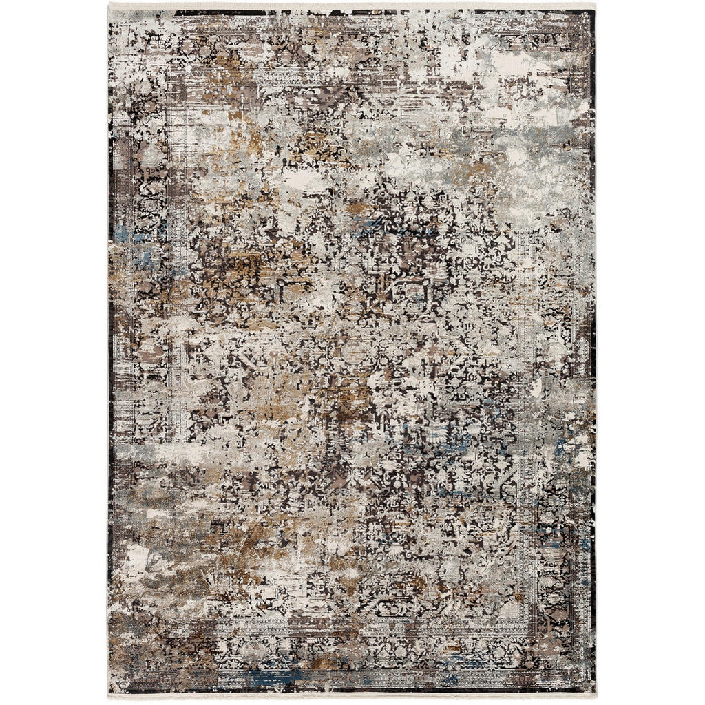 Webteppich Grau/multicolor Le Mans 200x290 Cm