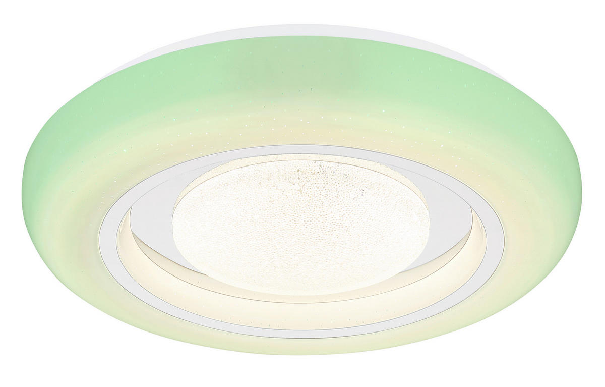 LED SVJETILJKA STROPNA BURRO  - bijela/opalna, Design, metal/plastika (39/8cm)
