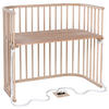 BEISTELLBETT 110/62/96,50 cm  - Naturfarben, Basics, Holz (110/62/96,50cm) - Babybay