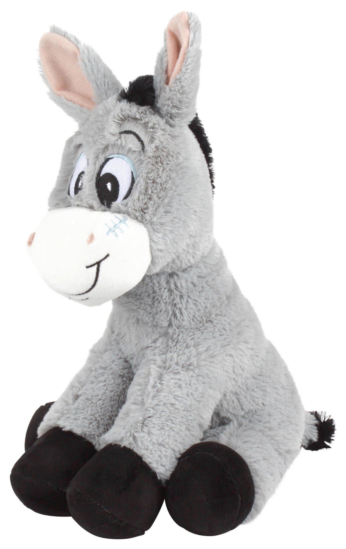 HRAČKA NA MAZNANIE - svetlosivá, Basics, textil/plast (30cm) - My Baby Lou