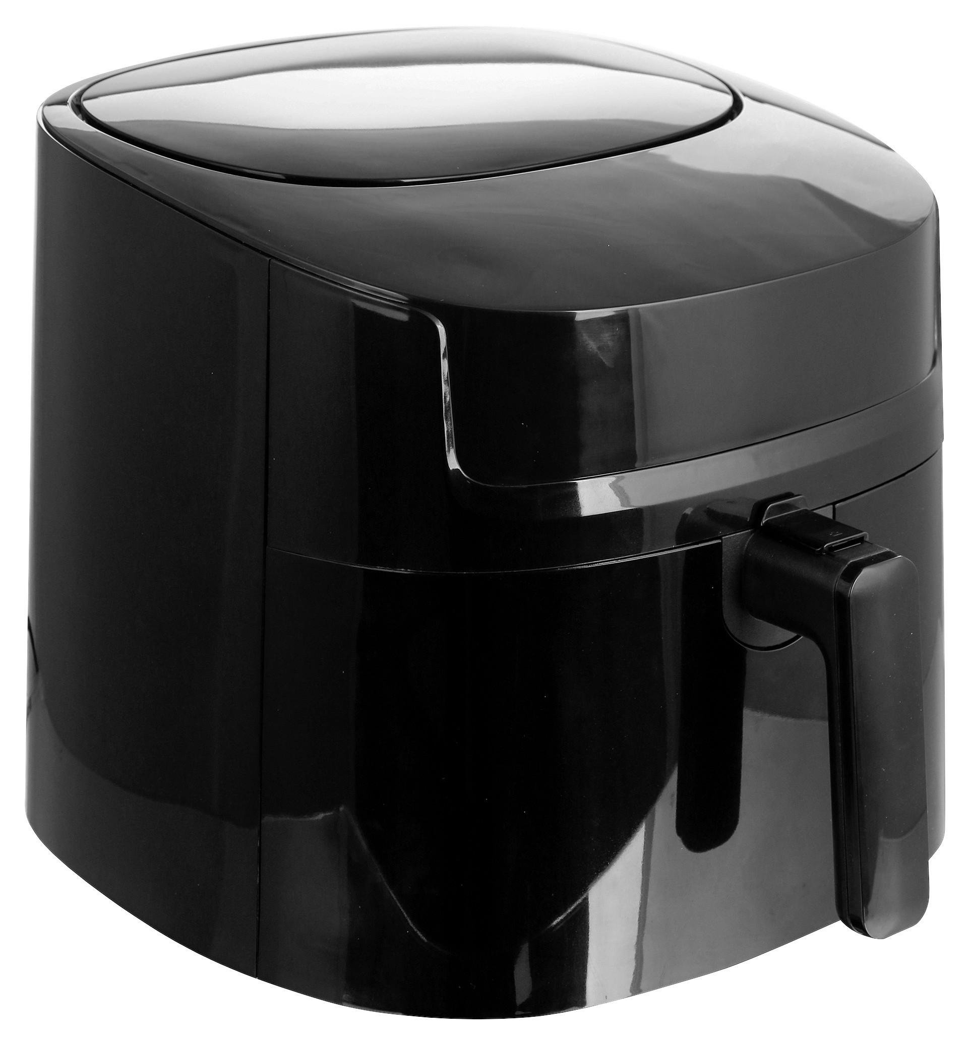 HEIßLUFTFRITTEUSE 7,2 L  - Schwarz, Basics, Kunststoff (35,5/43/35,5cm) - EMERIO