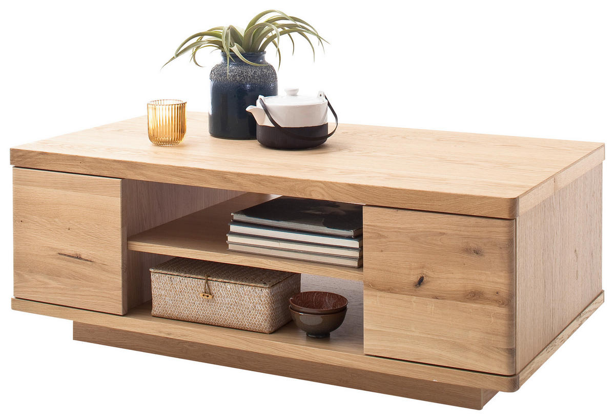 COUCHTISCH in Holz, Holzwerkstoff  - Eiche Bianco, Design, Holz/Holzwerkstoff (115/44/65cm) - Livetastic