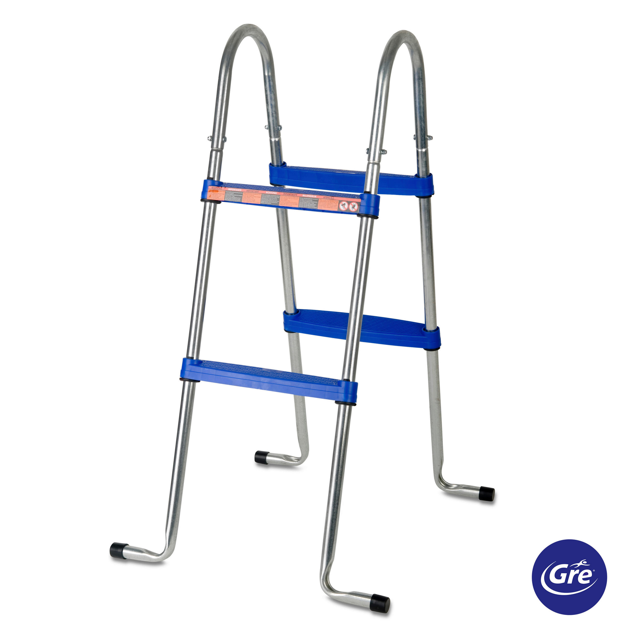 POOLLEITER 2024  - Alufarben, KONVENTIONELL, Metall (98cm) - Gre