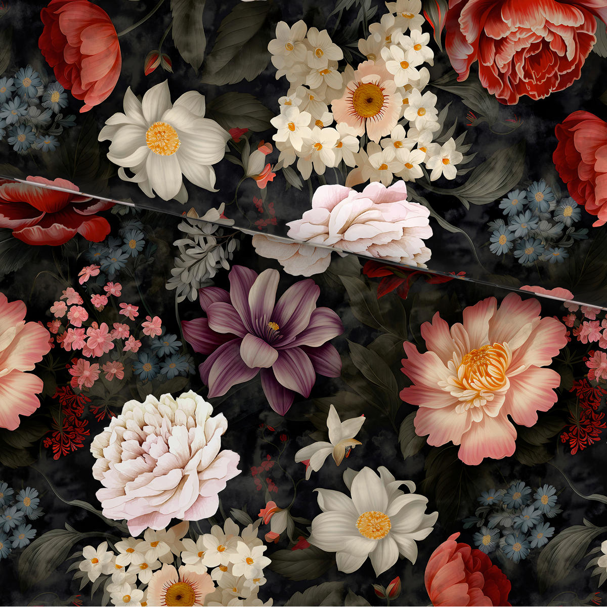 BETTWÄSCHE TANJA Satin 140/200 cm  - Multicolor, Design, Textil (140/200cm) - Novel