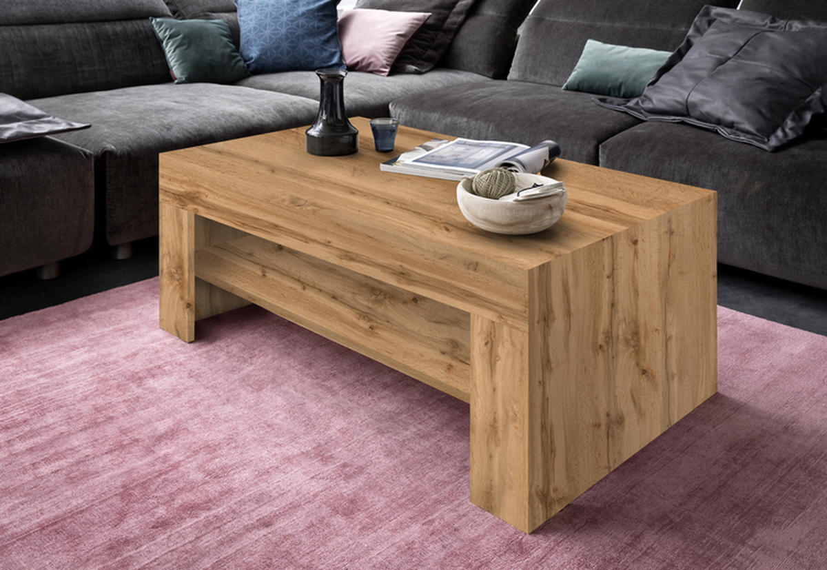 KLUB STOČIĆ 100/43/53,2 cm  boja hrasta  - boja hrasta, Moderno (100/43/53,2cm) - Carryhome